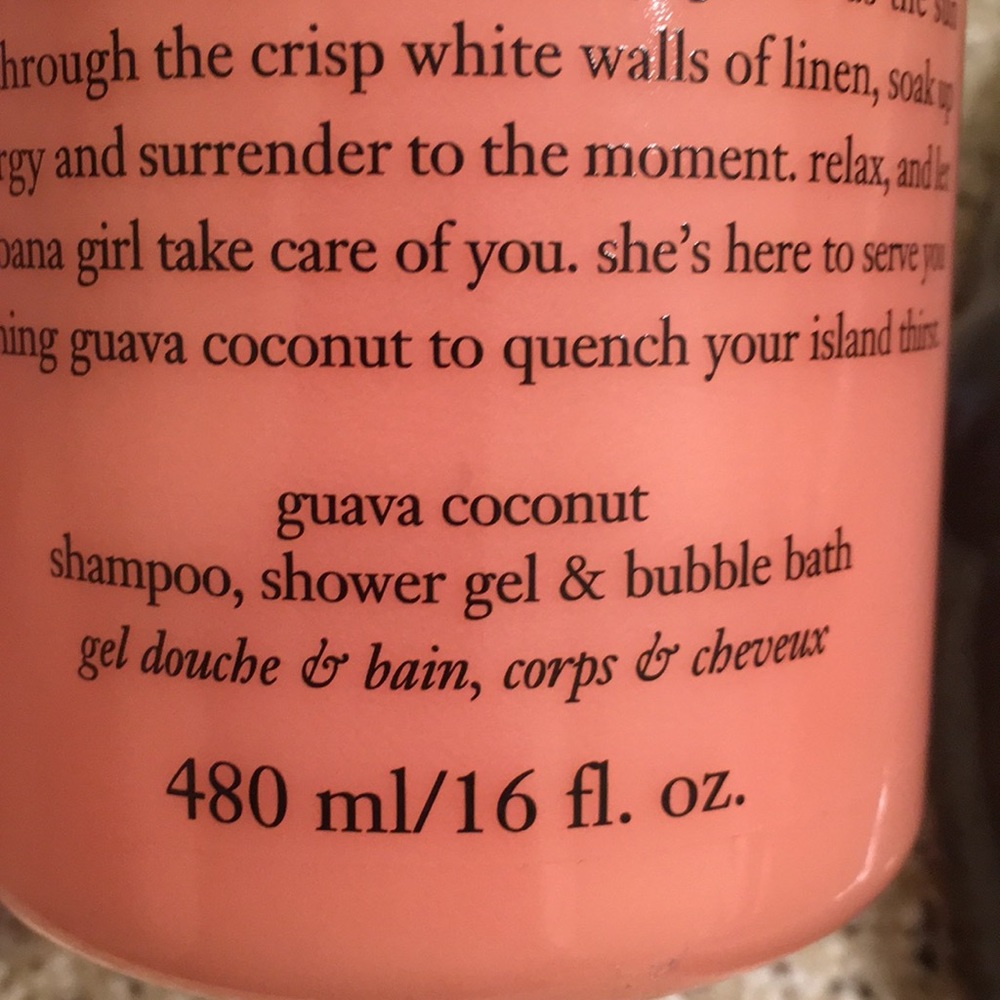 Philosophy Cabana Girl Shampoo Shower Gel 16oz NEW - Picture 3 of 5